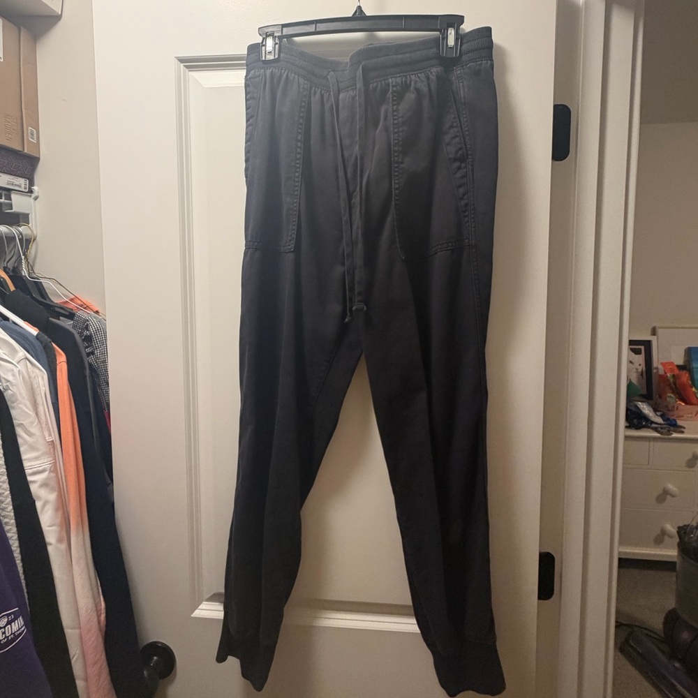 GAP Black Drawstring Joggers